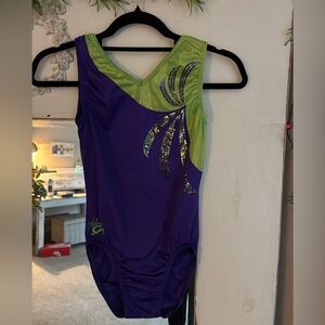 GK Elite "Gabrielle Douglas" Gymnastics Leotard - Adult Small